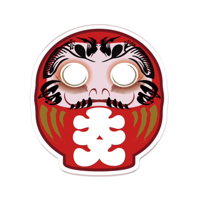 アクリルバッジ - 70 x 70 (mm)