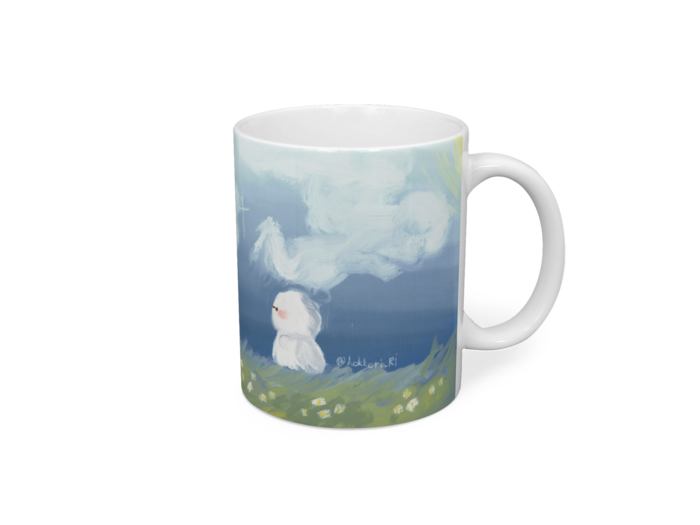 マグカップ - 直径 8 cm / 高さ 9.5 cm