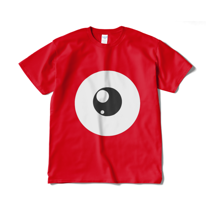 めだまTシャツ（短納期） - XL - レッド