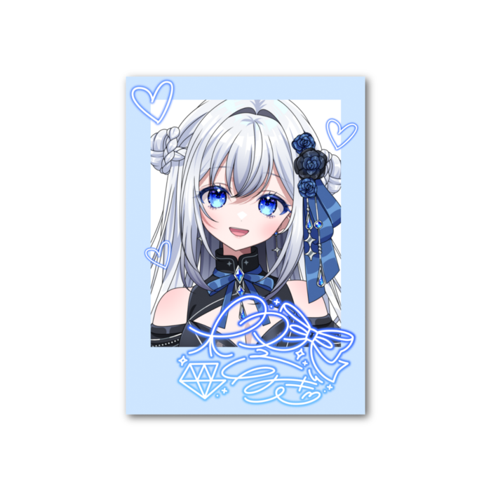 フォト風カード - 縦 - 片面