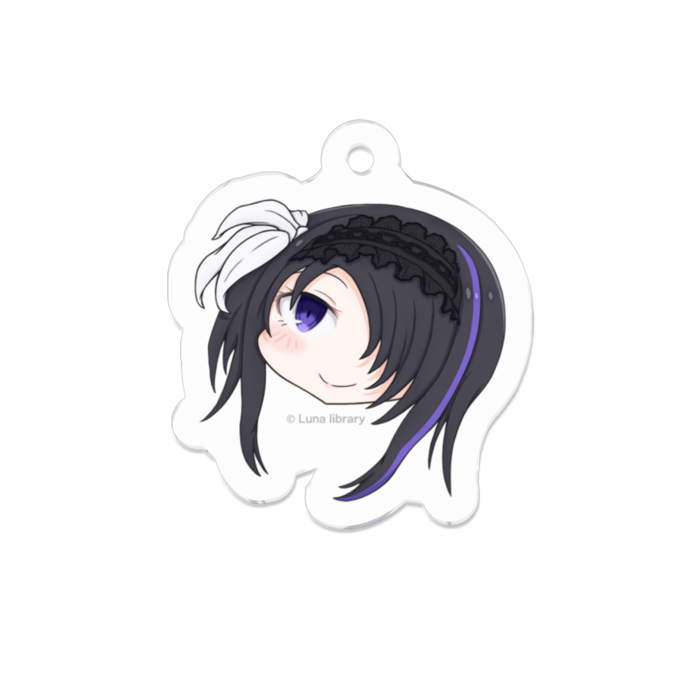 アクリルキーホルダー（コーティング） - 50 x 50 (mm)