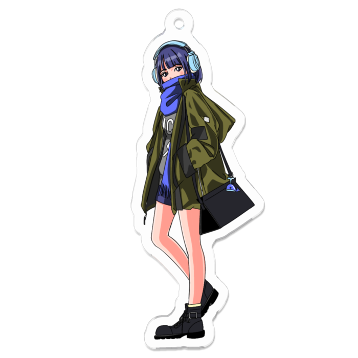 アクリルキーホルダー - 70 x 70 (mm)