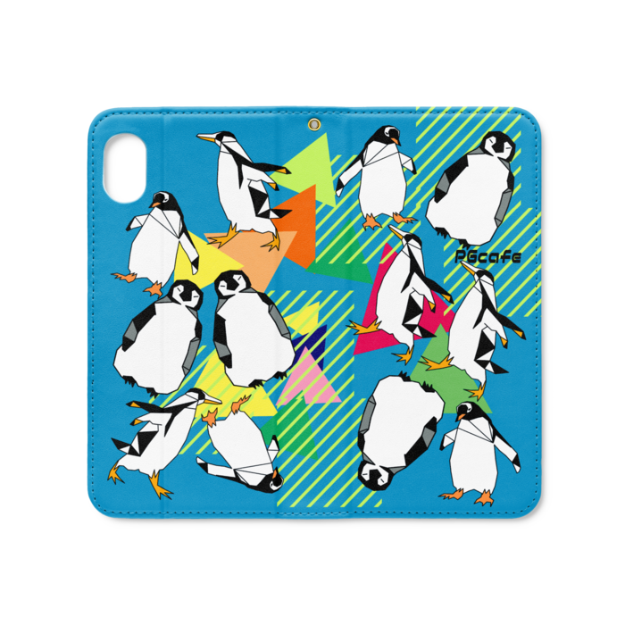 手帳型iPhoneケース（ベルトなし） - iPhone XR - ストラップ穴 あり