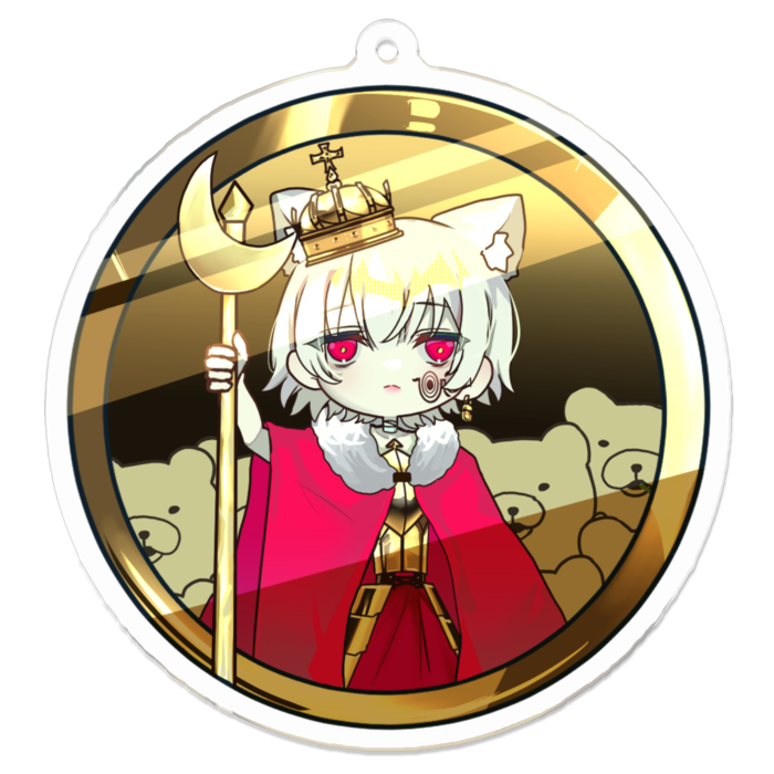 アクリルキーホルダー - 70 x 70 (mm)