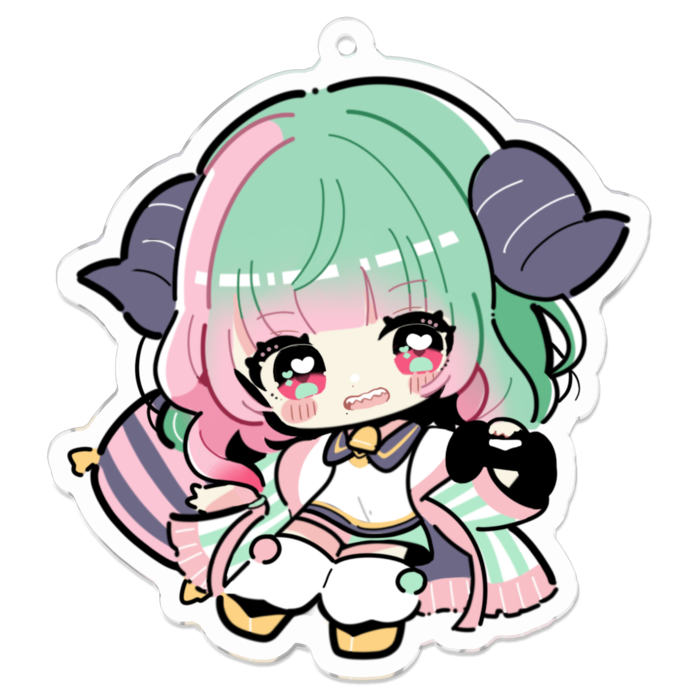アクリルキーホルダー - 70 x 70 (mm)