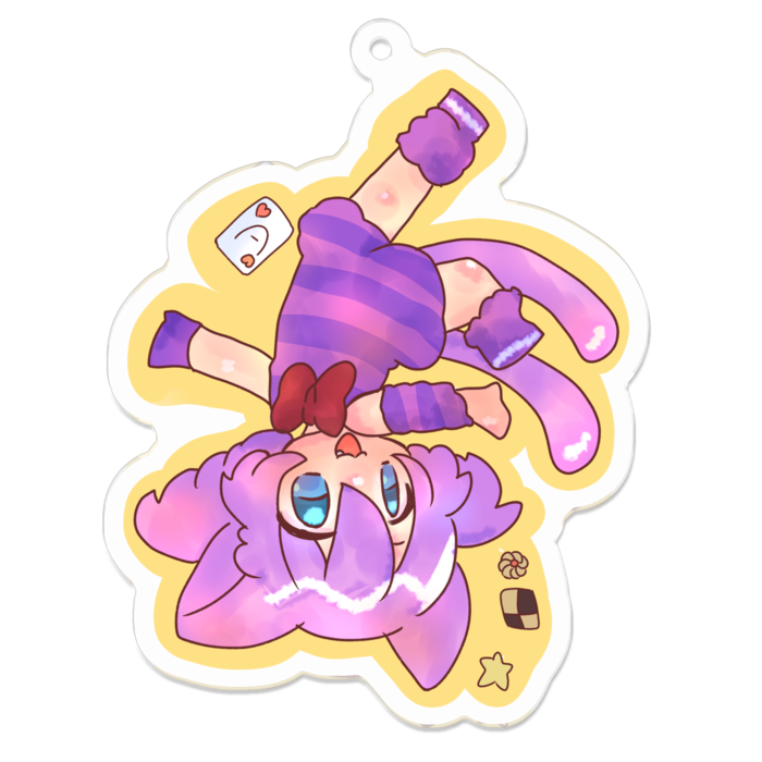 アクリルキーホルダー - 70 x 70 (mm)