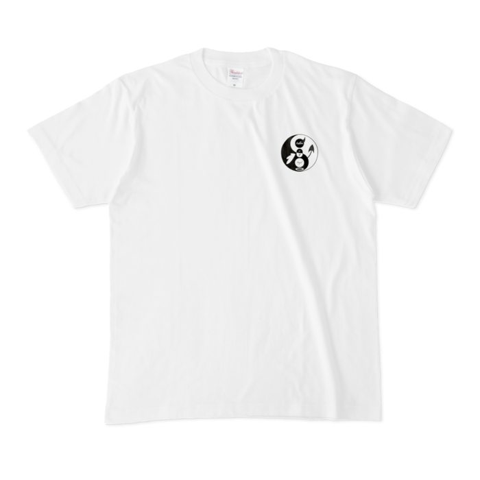 NaNa 白Tシャツ（丸ロゴ 胸 ワンポイント）