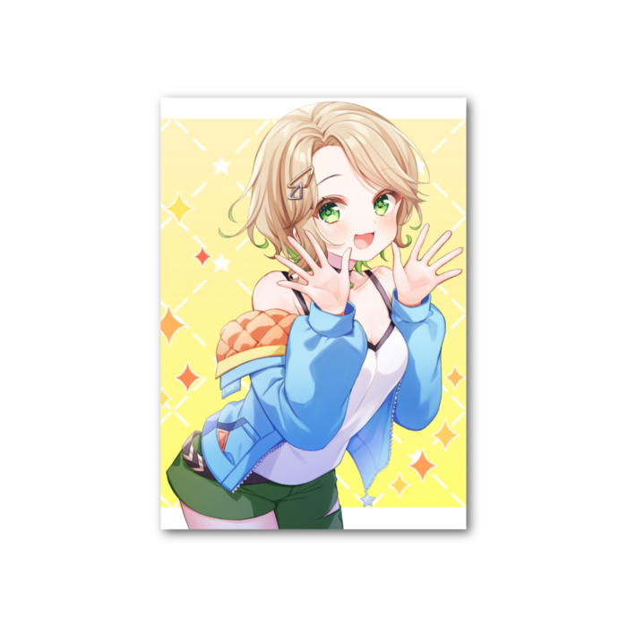 フォト風カード - 縦 - 片面