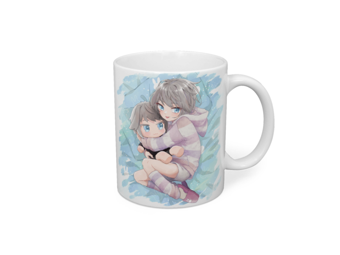 マグカップ - 直径 8 cm / 高さ 9.5 cm