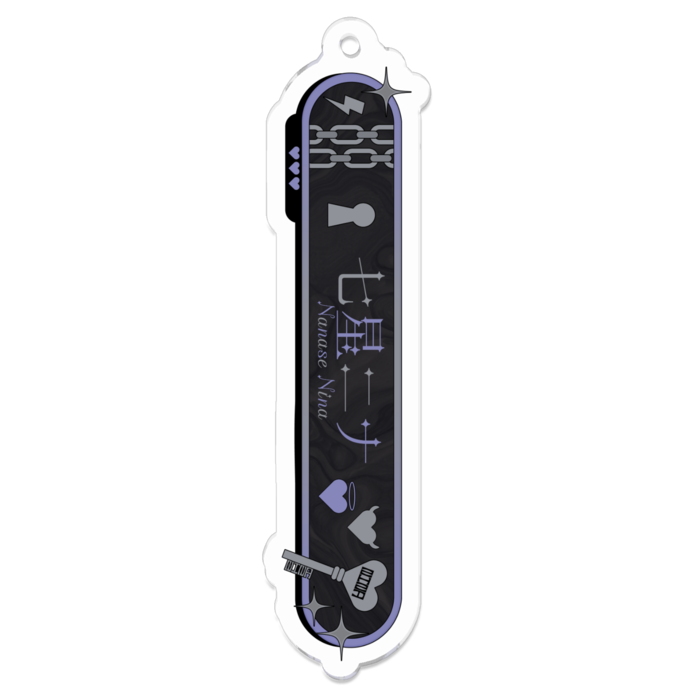 アクリルキーホルダー - 70 x 70 (mm)