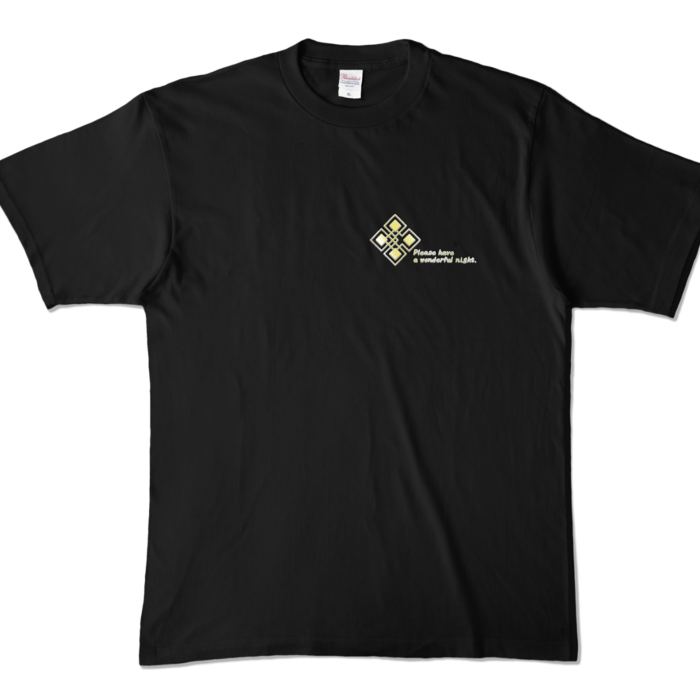 カラーTシャツ - XL - ブラック (濃色)