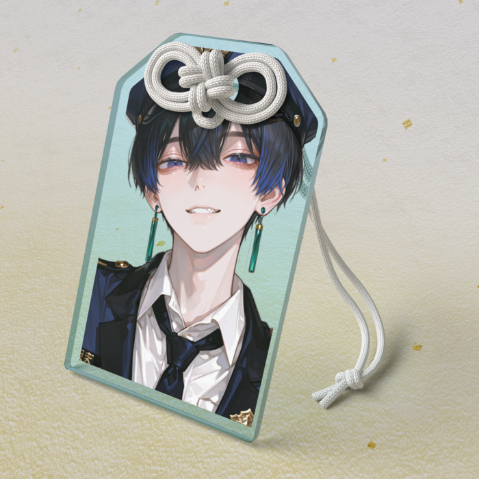 アクリルお守り - 50 × 80mm