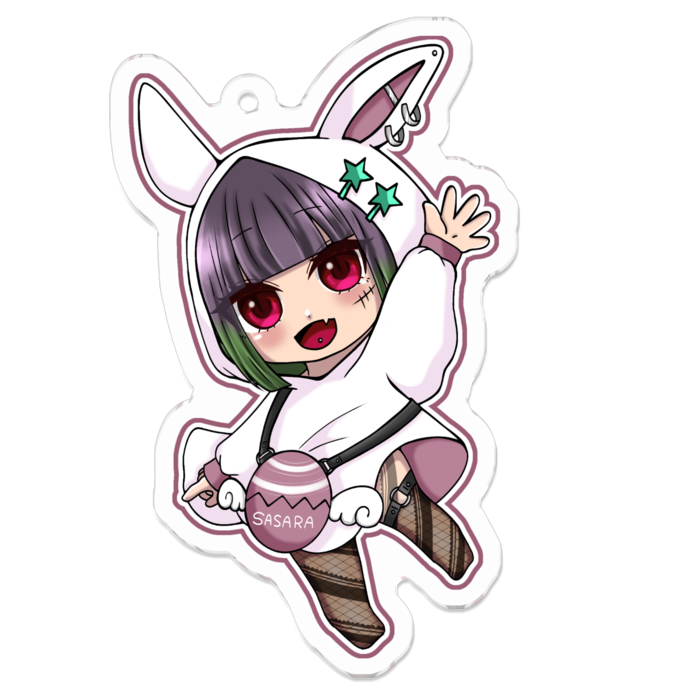 アクリルキーホルダー - 70 x 70 (mm)