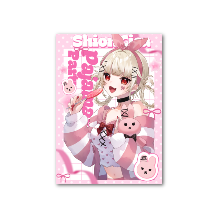 フォト風カード - 縦 - 片面