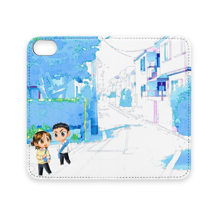 手帳型iPhoneケース（ベルトなし） - iPhone 8 / 7 / SE2 - ストラップ穴 なし