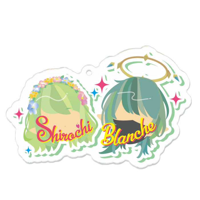 アクリルキーホルダー - 70 x 70 (mm)