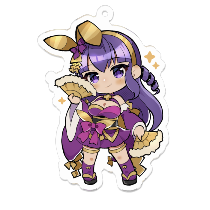 アクリルキーホルダー - 70 x 70 (mm)