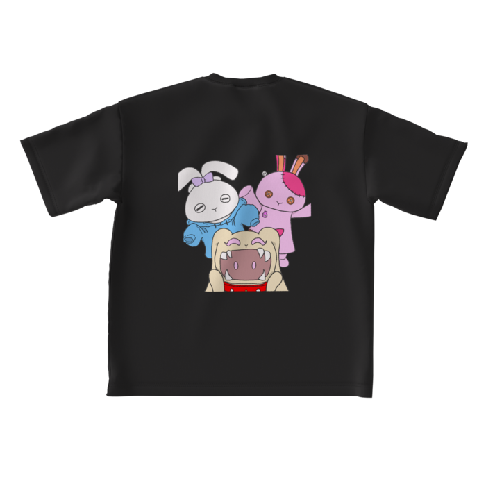 ビッグシルエットTシャツ - L - 背面