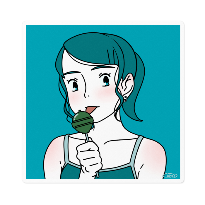 ステッカー - 100 x 100 (mm)