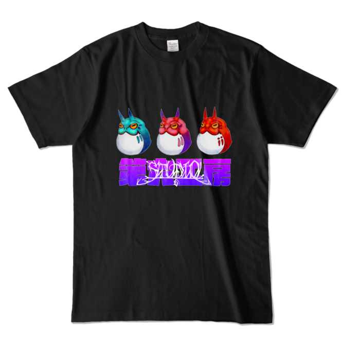 カラーTシャツ - L - ブラック (濃色)