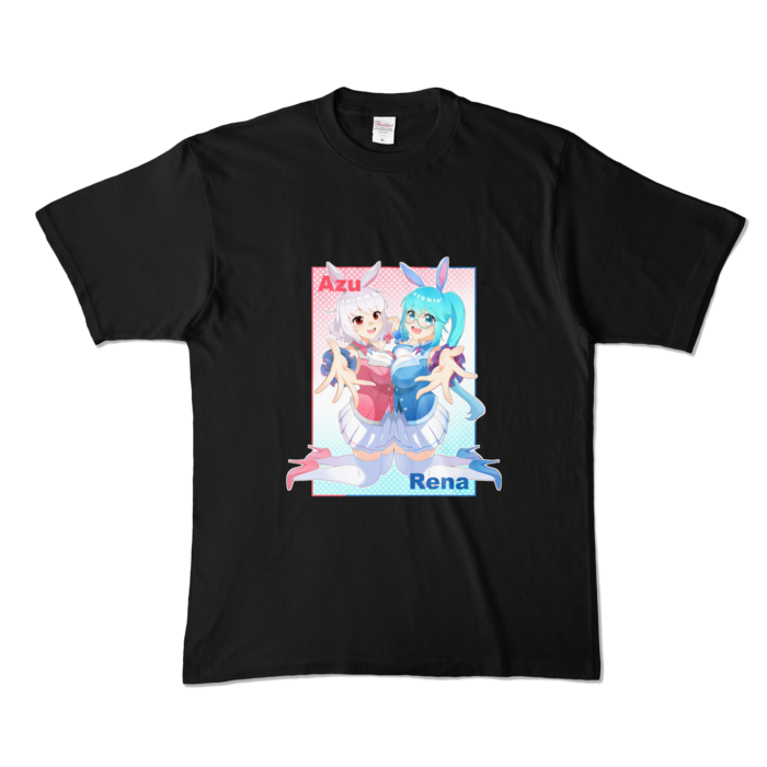 カラーTシャツ - XL - ブラック (濃色)