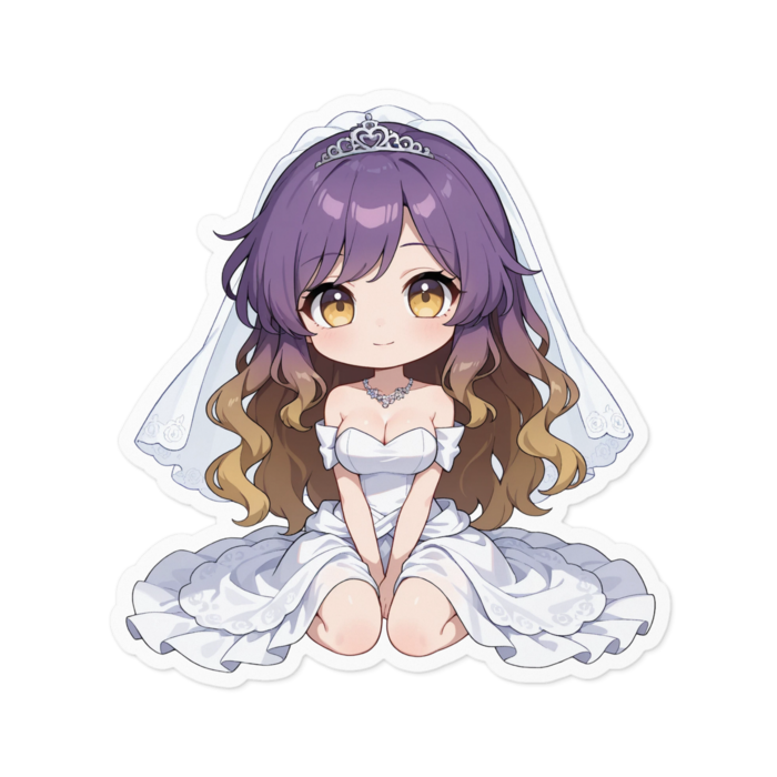 ステッカー - 100 x 100 (mm)(キャラのみ)