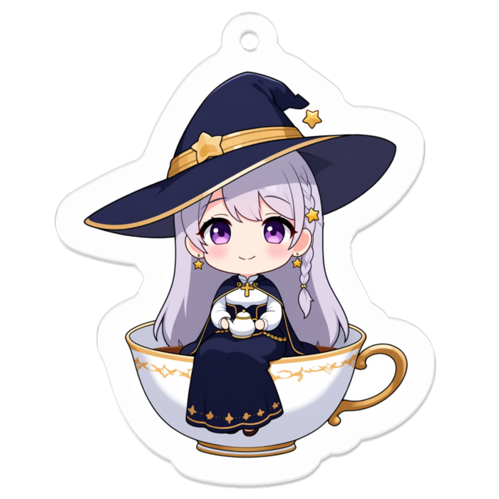アクリルキーホルダー - W50 × 50mm 以内