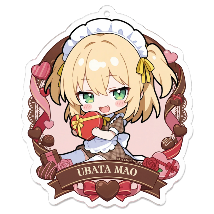 アクリルキーホルダー - 70 x 70 (mm)