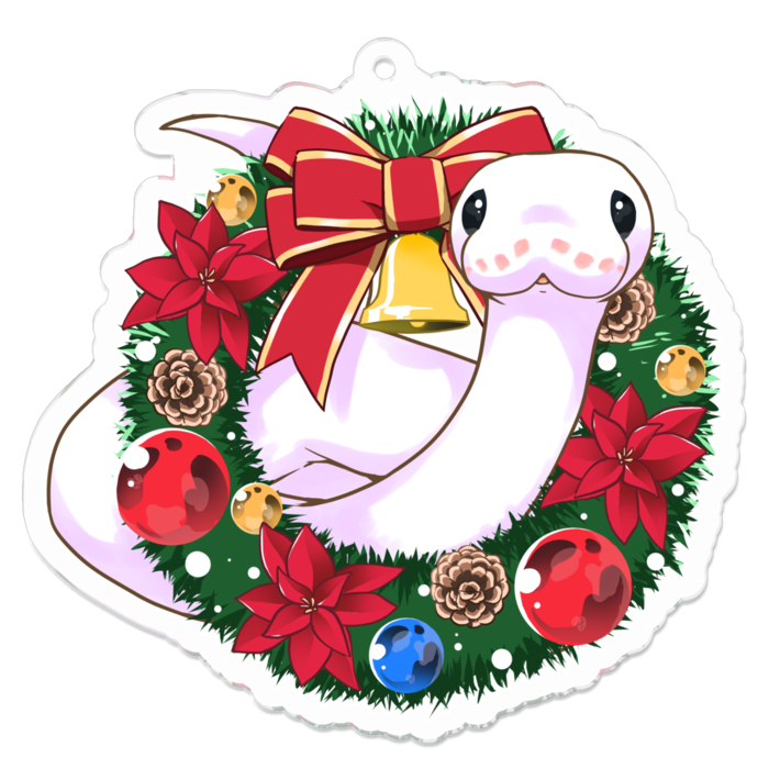 全4種)ボールパイソン🐍【🎅クリスマスリース アクキー】 - TETRA - BOOTH