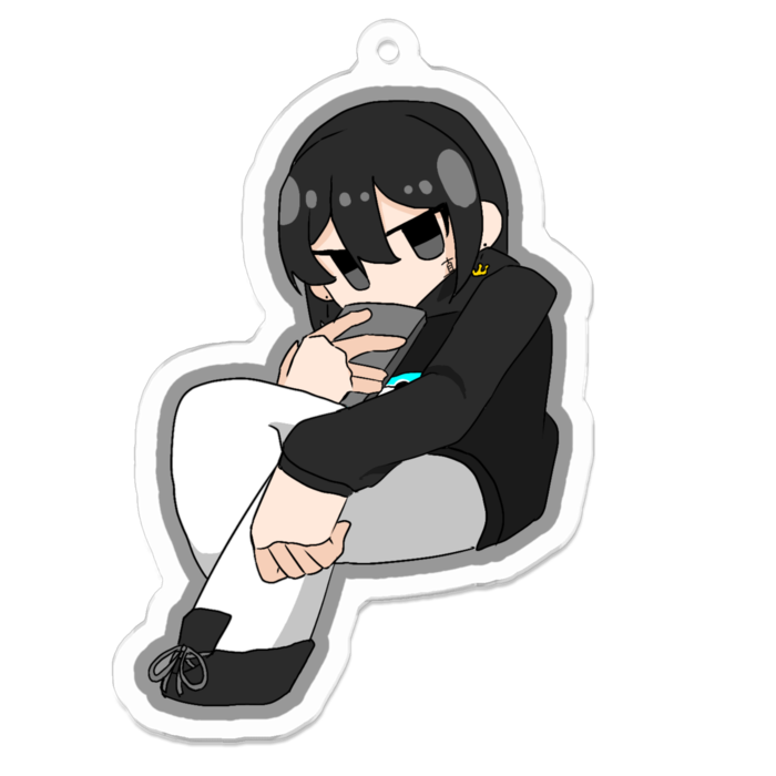 アクリルキーホルダー - 70 x 70 (mm)