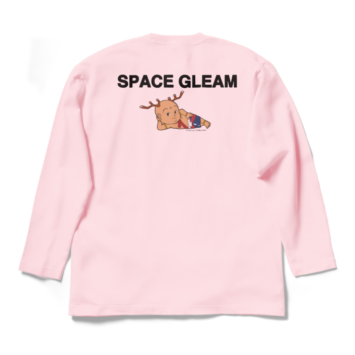 ロングスリーブTシャツ - L - ライトピンク
