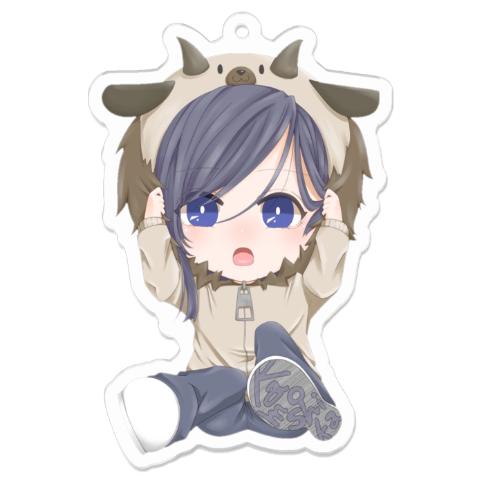 アクリルキーホルダー - 70 x 70 (mm)