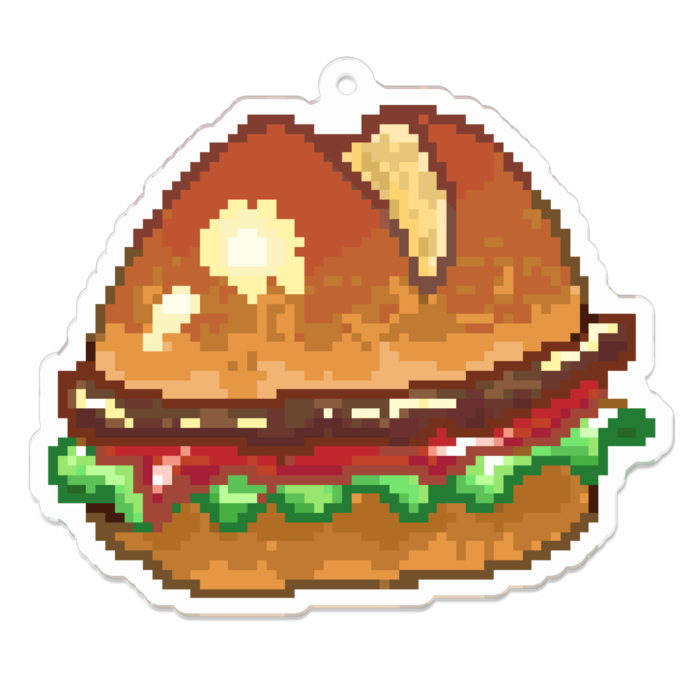 アクリルキーホルダー - 70 x 70 (mm)