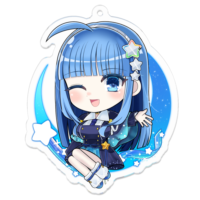 アクリルキーホルダー - 70 x 70 (mm)