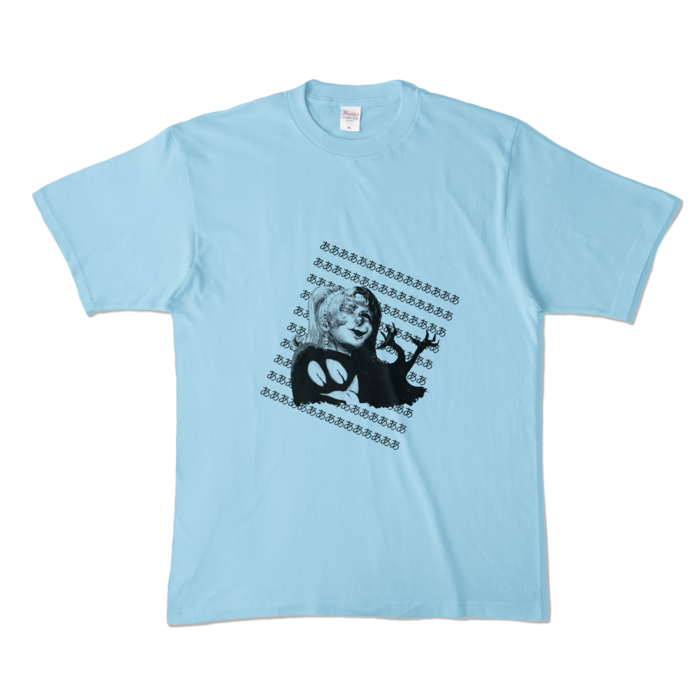 カラーTシャツ - XL - ライトブルー （淡色）