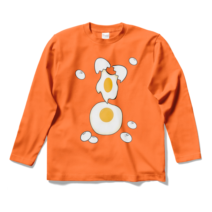 ロングスリーブTシャツ - S - オレンジ