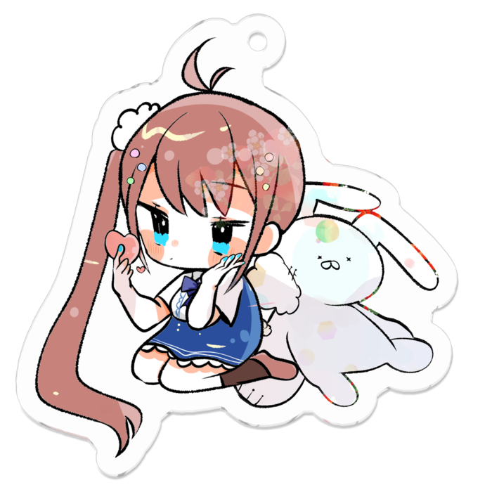 アクリルキーホルダー - 50 x 50 (mm)