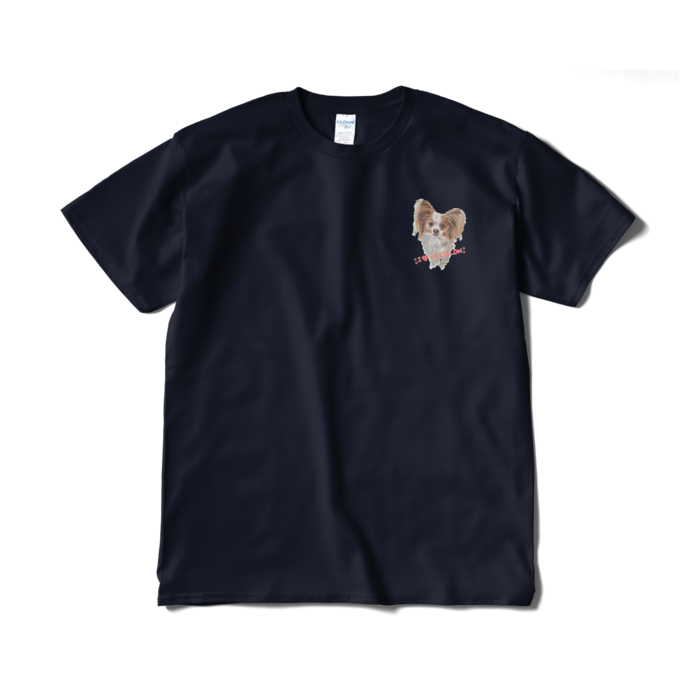 Tシャツ　ワンポイント　 - XL - ネイビー