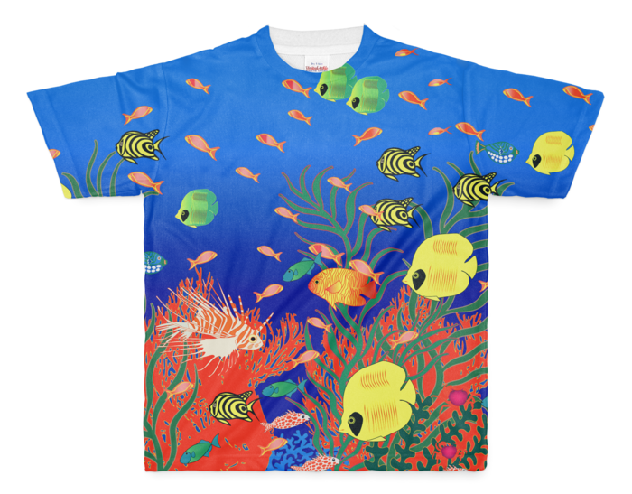 フルグラフィックTシャツ - M - 両面印刷