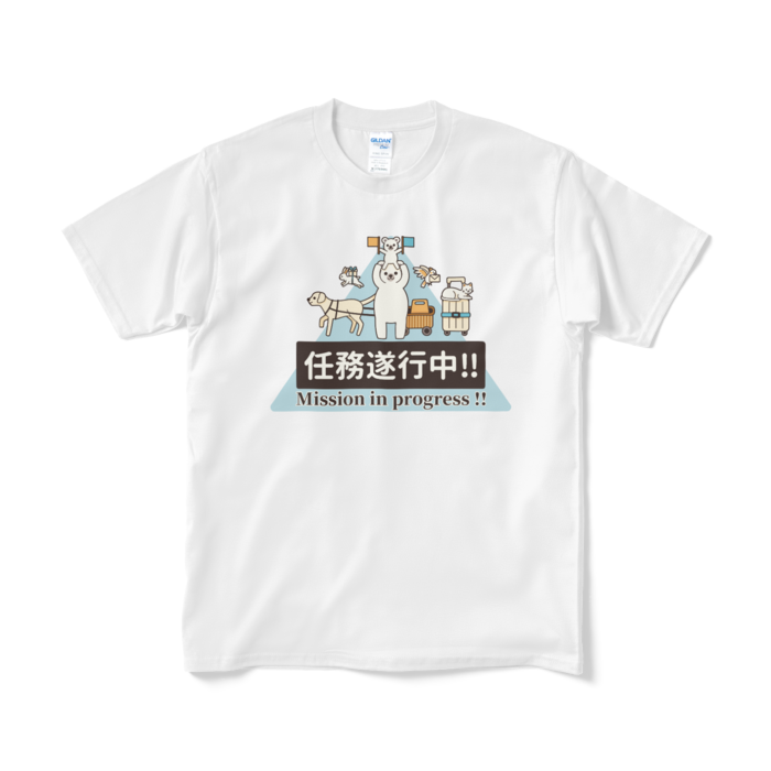 Tシャツ短納期　白色　M