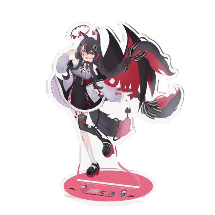 アクリルフィギュアキービジュアル（眼鏡あり） - 100x100mm