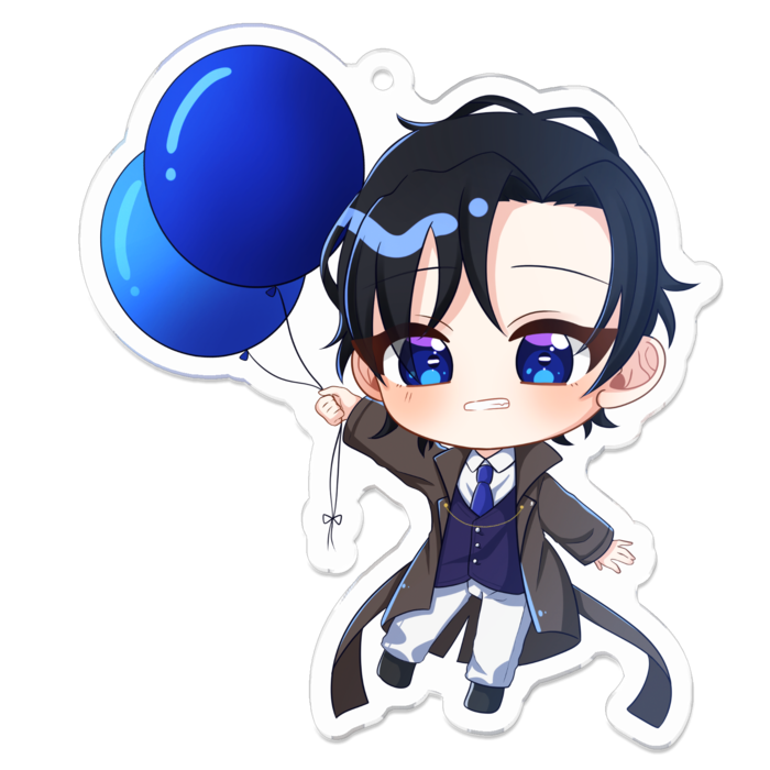 アクリルキーホルダー - 70 x 70 (mm)