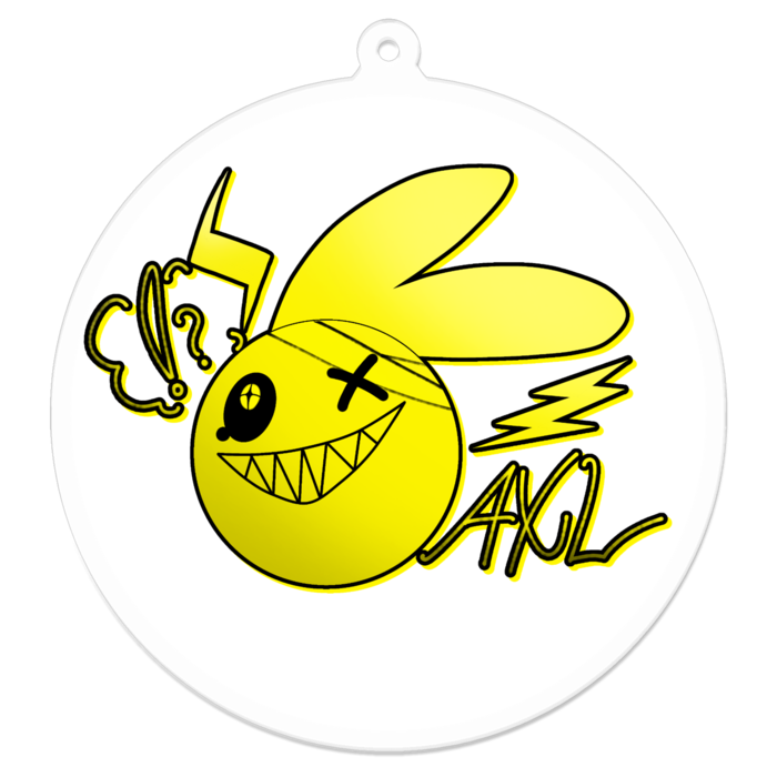 アクリルキーホルダー - 70 x 70 (mm)