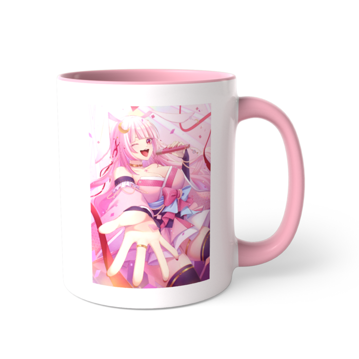 ツートンカラーマグカップ - 直径 8.2cm / 高さ 9.5cm