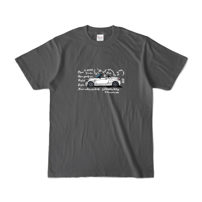 カラーTシャツ - S - チャコール (濃色)