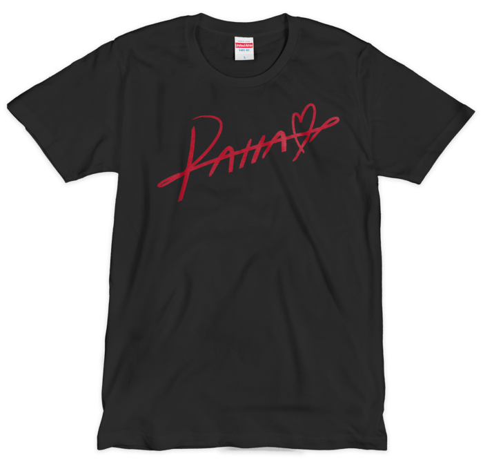 MAMA’S サインTシャツ ブラック(シルクスクリーン印刷) - L - 1色