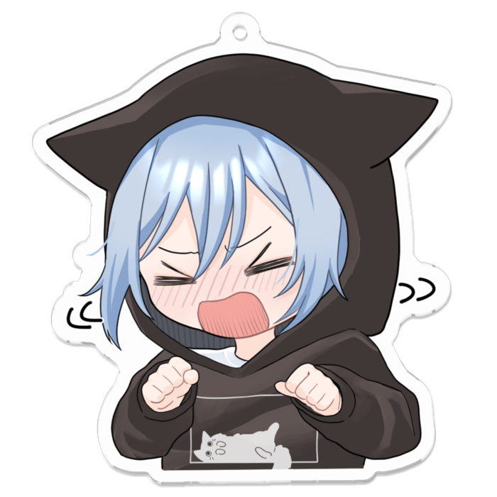 アクリルキーホルダー - 70 x 70 (mm)