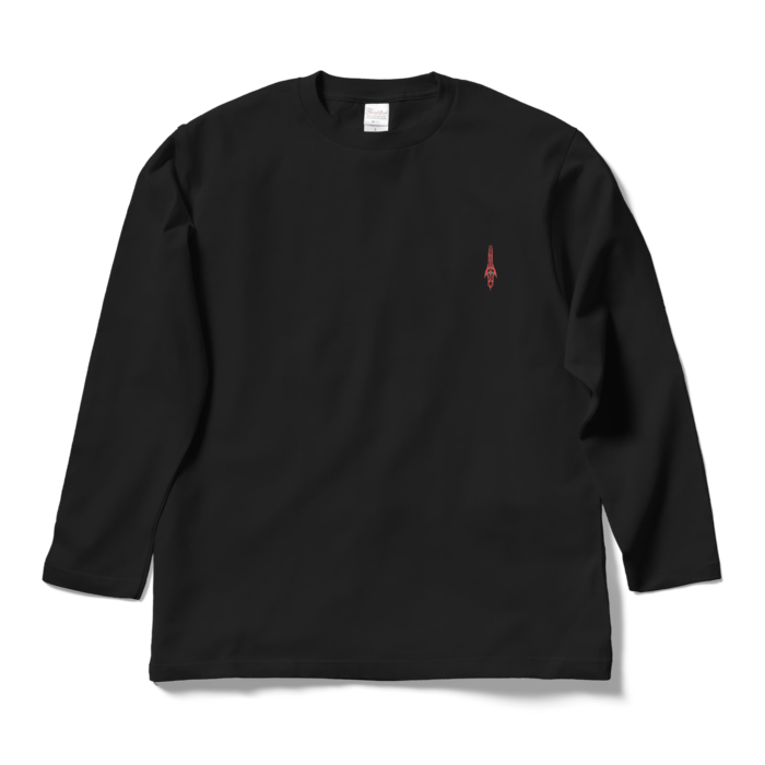 ロングスリーブTシャツ - L - ブラック(レトロカラー)