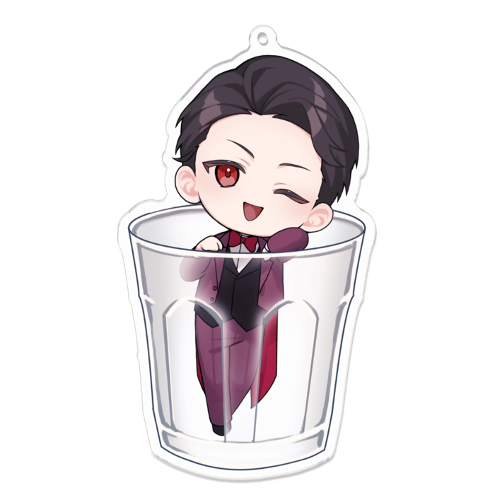 アクリルキーホルダー - 100 x 100 (mm)