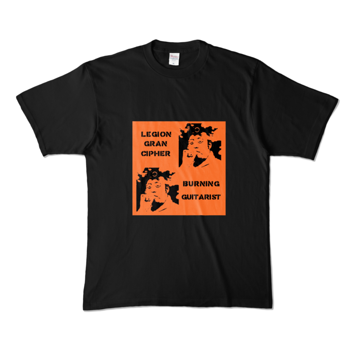 カラーTシャツ - XL - ブラック (濃色)